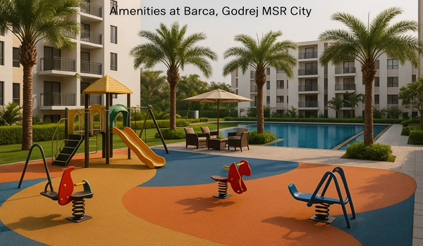 Featured image of Amenities at Barca, Godrej MSR City