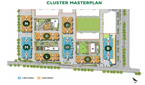 Celeste at Godrej Garden City Master Plan