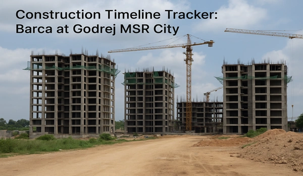 Featured image of Construction Timeline Tracker: Barca at Godrej MSR City