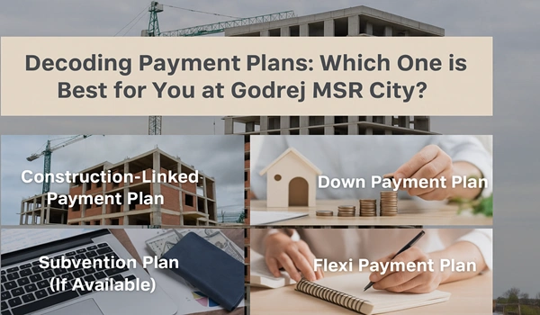 Decoding Payment Plans: Which One is Best for You at Godrej MSR City?