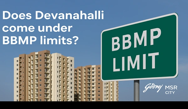 Does Devanahalli Comes Under BBMP Limits?