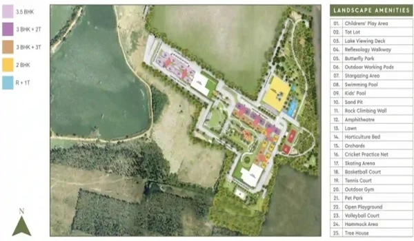 Godrej Lakeside Orchard Master Plan