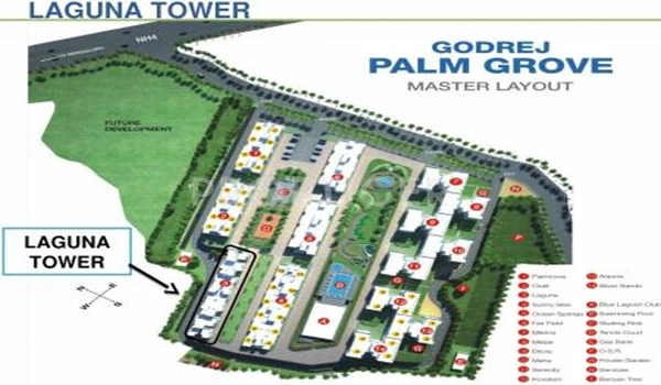 Godrej Palm Grove Master Plan