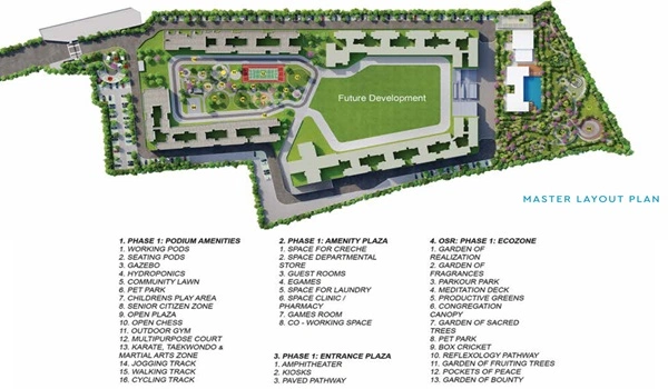 Godrej Splendour Master Plan