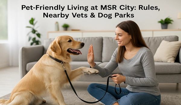 Featured image of Pet-Friendly Living at MSR City: Rules, Nearby Vets & Dog Parks