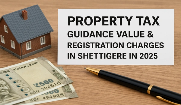 Property Tax, Guidance Value & Registration Charges in Shettigere in 2025