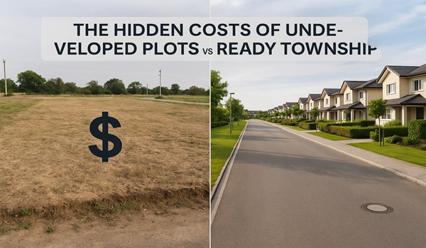 The Hidden Costs of Undeveloped Plots vs. Ready Townships