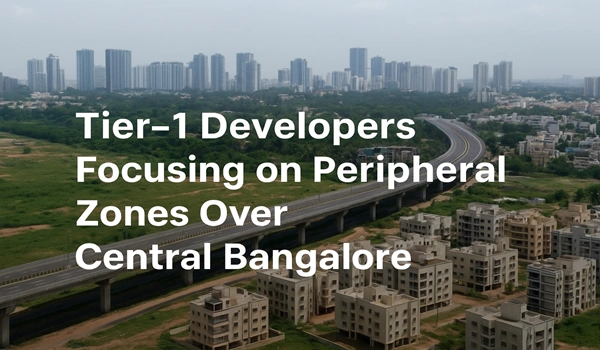Tier-1 Developers Focusing on Peripheral Zones Over Central Bangalore
