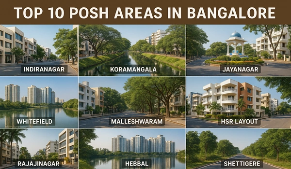Top 10 Posh Areas in Bangalore