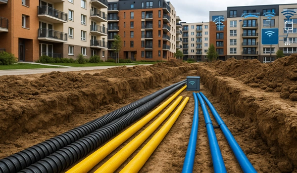 Underground Utilities and Smart Grids in Apartments